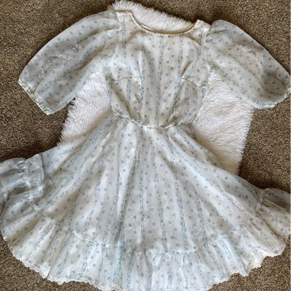 Square Dance Dress Co Vintage 60’s Swing Dance Prairie Cottagecore Floral Size 6
